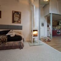 Fam. Van Schaardenburg Biddinghuizen (jotul F 163 Wit Met Compleet Dw Kanaal In Het Wit)