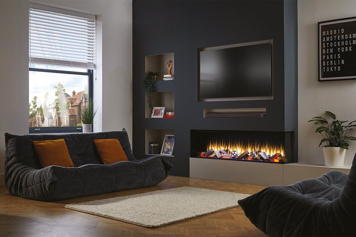 Charlton & Jenrick i-1500e Deep Corner elektrische haard