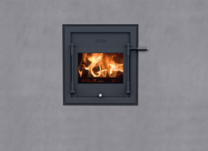 Jacobus 9 Kwadraat Inbouw Front houtkachel