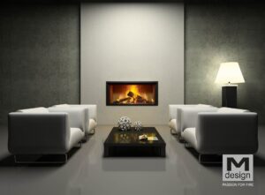 M-design Argento 1050H houtkachel
