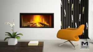 M-design Argento 1350H houtkachel