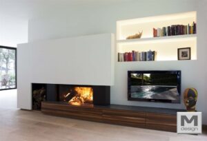 M-design Luna Diamond 1000H houtkachel