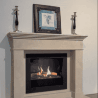 Element4 DSE 70 bio-ethanol haard met schouw Stein