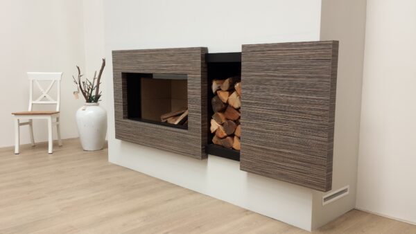 M-design Luna 1000H Gold houtkachel