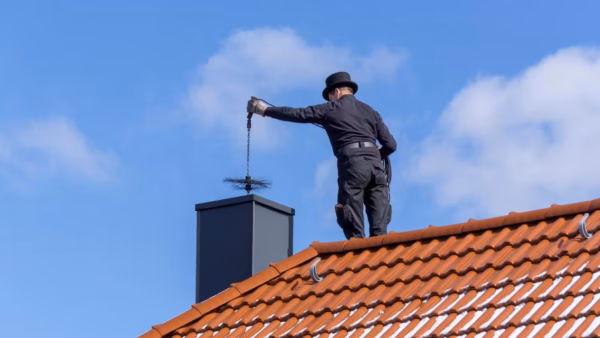 Schoorsteen Vegen